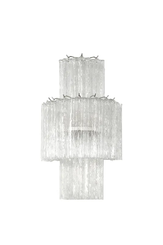 Glacier Modern Tiered  Glass Wall Light — Samu Lighting LED Wall Lights 15.0W 