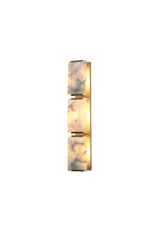 Alabaster Rectangular Wall Lamp — Samu Lighting LED Wall Lights 15.0W 