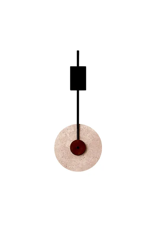 Travertine Halo Wall Sconce — Samu Lighting LED Wall Lights 15.0W 