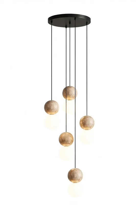Travertine Stone Pendant Light — Samu Lighting LED Landscape Lights 9.0W 