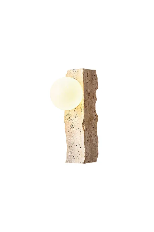 Travertine Block Wall Sconce — Samu Lighting LED Wall Lights 7.0W 