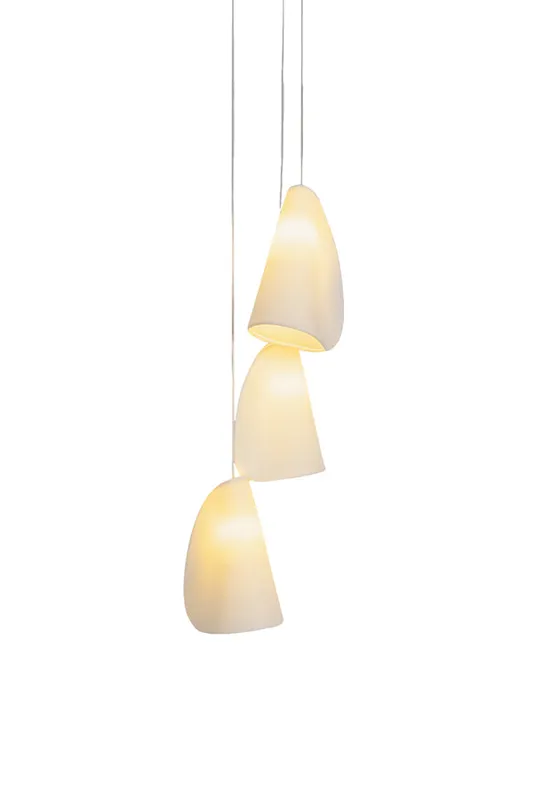 Organic Petal Translucent Bone China Pendant Light — Samu Lighting LED Landscape Lights 5.0W 
