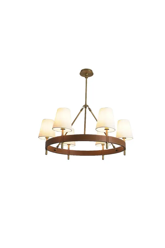 Leather Halo Ring Chandelier — Samu Lighting LED Landscape Lights 40.0W 