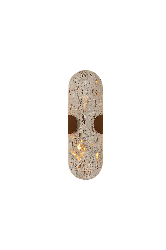 GlowPore Travertine Wall Lamp — Samu Lighting LED Wall Lights 9.0W 3000K