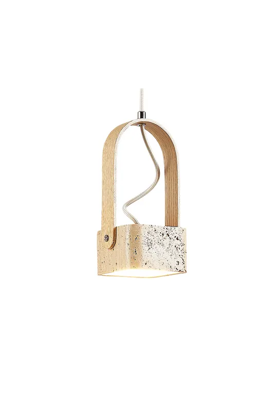 Rotating Travertine Lantern Pendant — Samu Lighting LED Landscape Lights 9.0W 