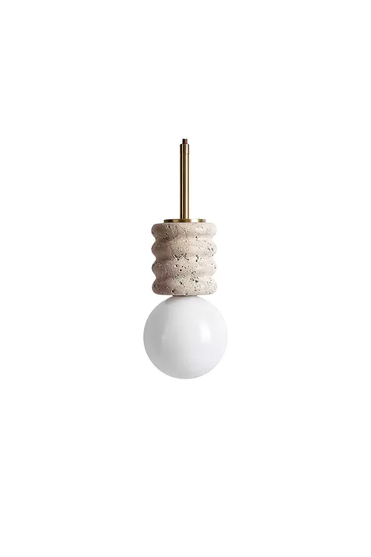 Alvia Travertine Pendant Lamp — Samu Lighting LED Landscape Lights 7.0W 