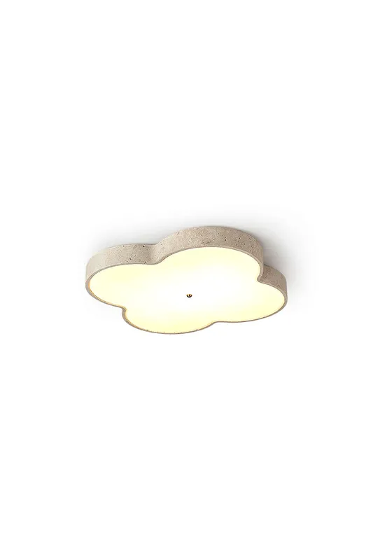 Aethel Cloud Travertine Ceiling Lamp — Samu Lighting LED Post Top Lights 24.0W 3000K