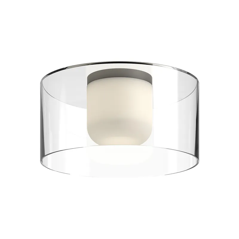 Birch 12-in Flush Mount — Kuzco Lighting LED Post Top Lights  3000K