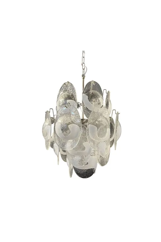 Art White Shell Glass Chandelier — Samu Lighting LED Landscape Lights 40.0W 