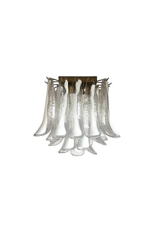 Art Clear Glass Petal Ceiling Lamp — Samu Lighting LED Landscape Lights 60.0W 