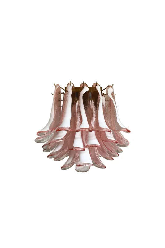Art Pink Glass Petal Ceiling Lamp — Samu Lighting LED Landscape Lights 60.0W 