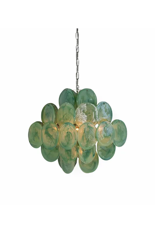 Art Green Disks Chandelier — Samu Lighting LED Landscape Lights 40.0W 