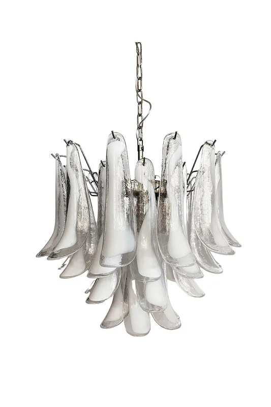 Art Tiered White Petals Chandelier — Samu Lighting LED Landscape Lights 40.0W 