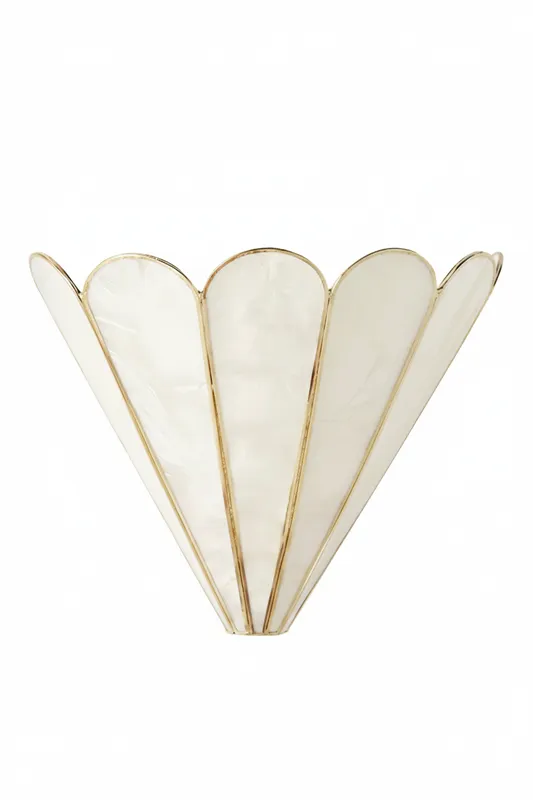 Mica Petal Wall Lamp — Samu Lighting LED Troffers & Panels 60.0W 