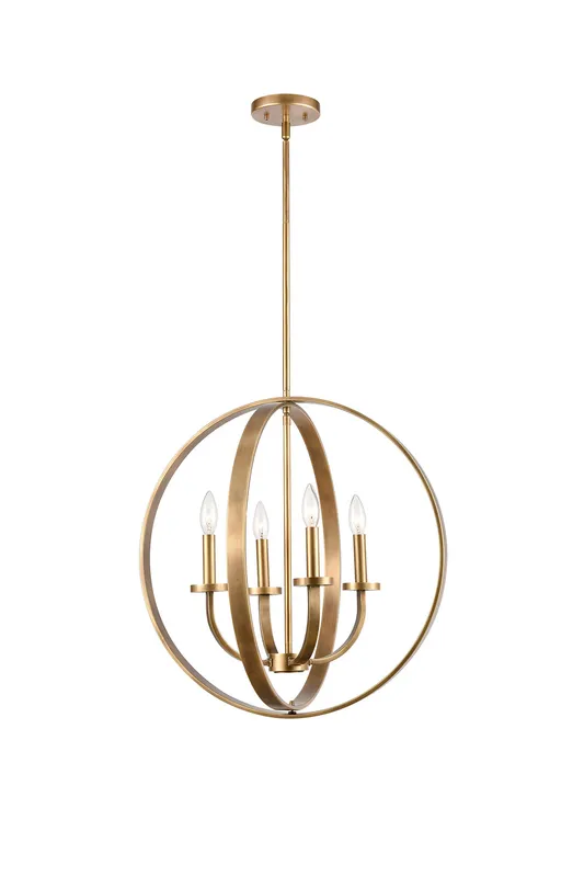 Modern Round Lantern Chandelier — Samu Lighting LED Landscape Lights 15.0W 
