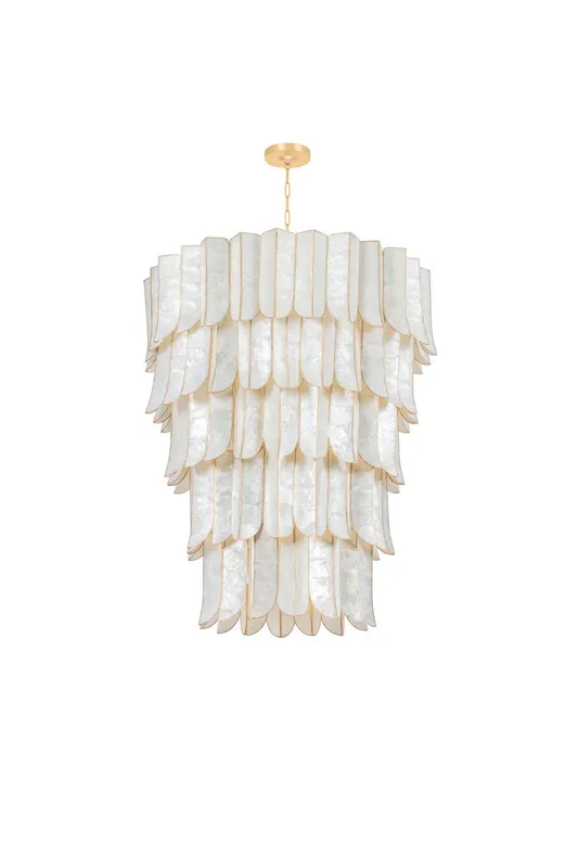 French Retro Shell Chandelier — Samu Lighting LED Landscape Lights 20.0W 