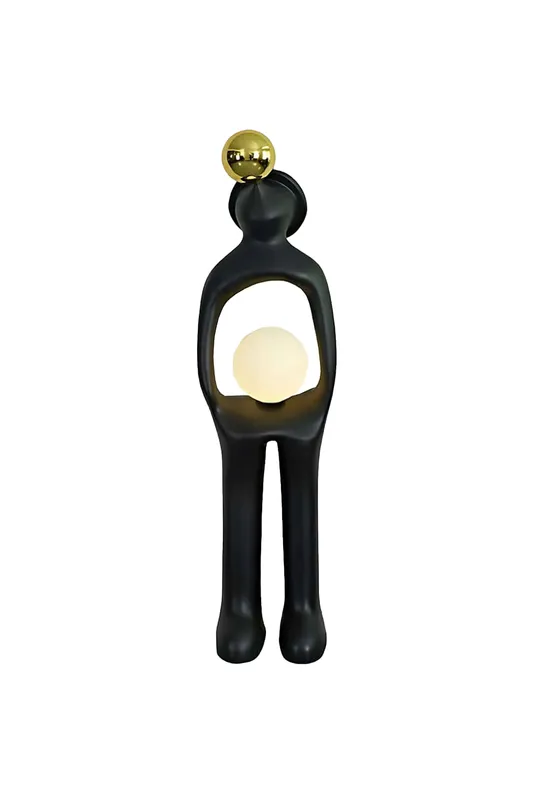 Hollow Human Sculpture Floor Lamp — Samu Lighting LED Temporary & Work Lights 40.0W 