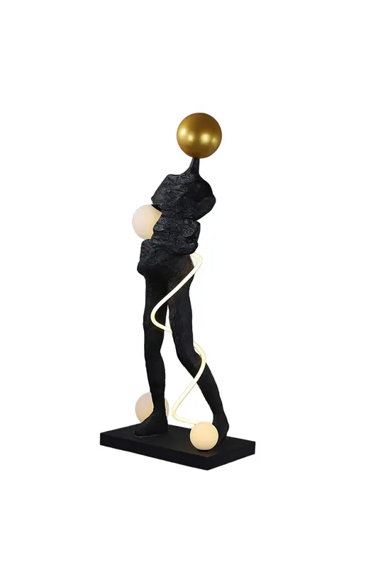 Ginasta Sculpture Floor Lamp — Samu Lighting LED Temporary & Work Lights 40.0W 3000K