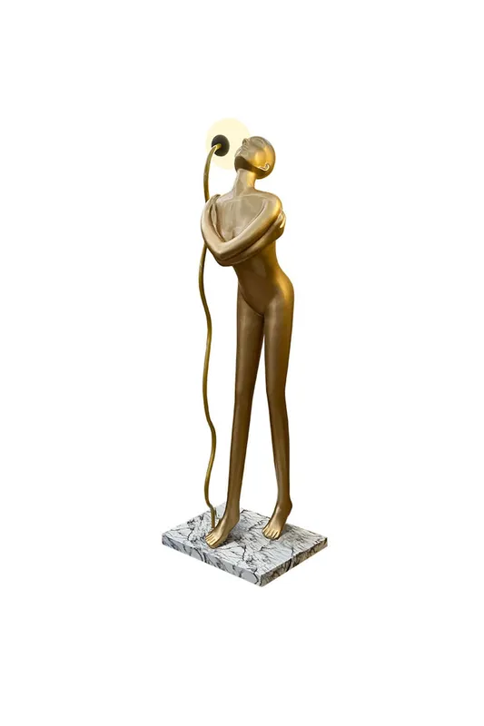 Self-Holding Body Art Sculpture Floor Lamp — Samu Lighting LED Temporary & Work Lights 40.0W 