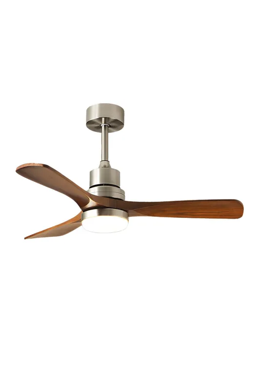 Linea Natural Three-blade Ceiling Fan Light — Samu Lighting LED Landscape Lights 48.0W 3000K