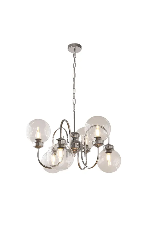 Clear Glass Curved Chandelier — Samu Lighting LED Landscape Lights 20.0W 