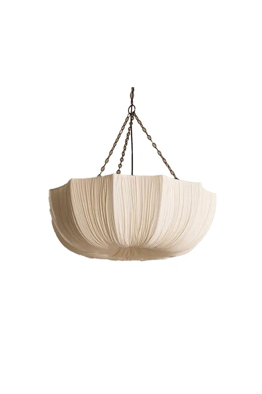 Wave Pleated Fabric Chandelier — Samu Lighting LED Landscape Lights 20.0W 