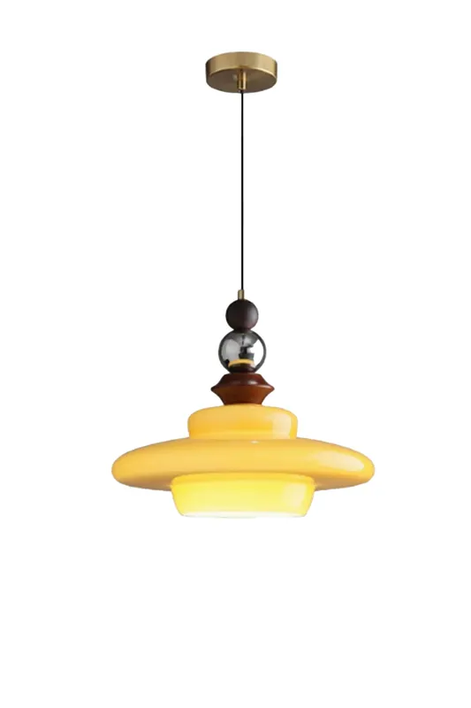 Retro UFO Glass Pendant Lamp — Samu Lighting LED Landscape Lights 12.0W 