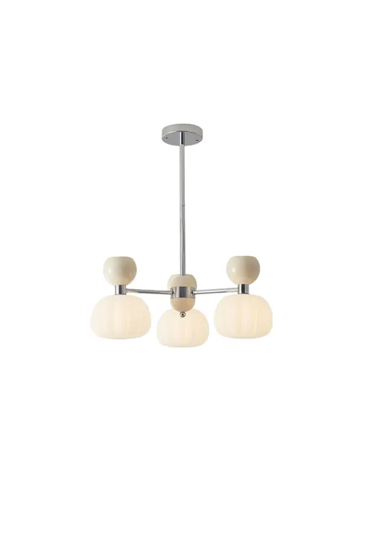Cream Pumpkin Chandelier — Samu Lighting LED Landscape Lights 36.0W 