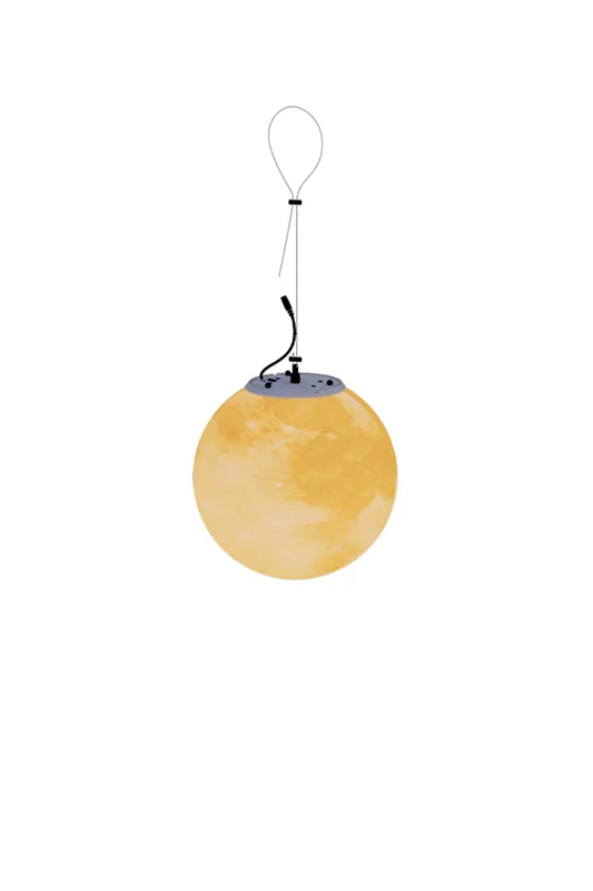 Outdoor Moon Pendant Lamp — Samu Lighting LED Landscape Lights 10.0W 