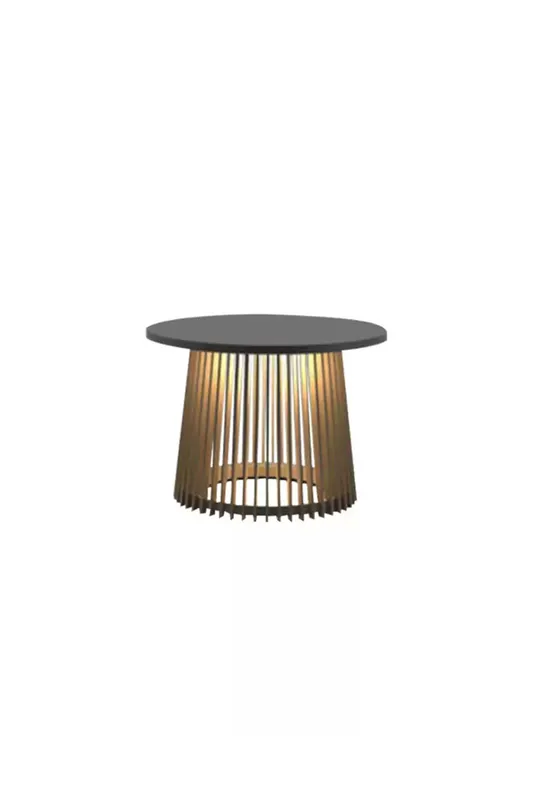 Outdoor Iron Round Table Floor Lamp — Samu Lighting LED Temporary & Work Lights 10.0W 3000K