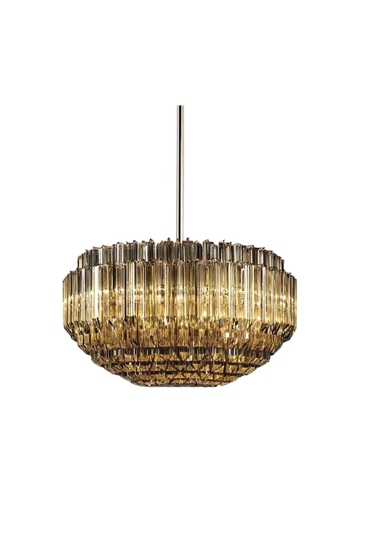 Three-sided Glass Chandelier — Samu Lighting LED Landscape Lights 40.0W 