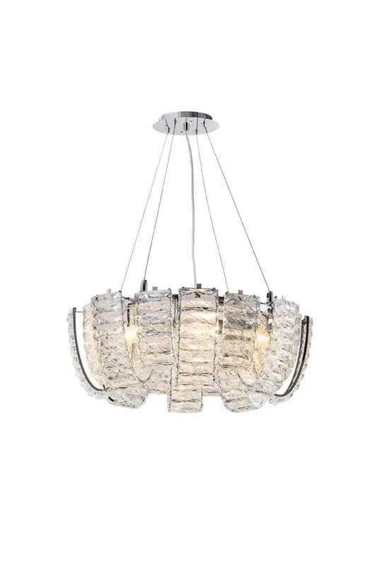 Crystal Chrome Chandelier — Samu Lighting LED Landscape Lights 40.0W 