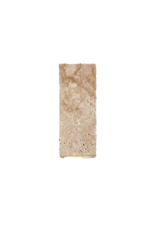 Vintage Yellow Travertine Wall Lamp — Samu Lighting LED Wall Lights 10.0W 3000K