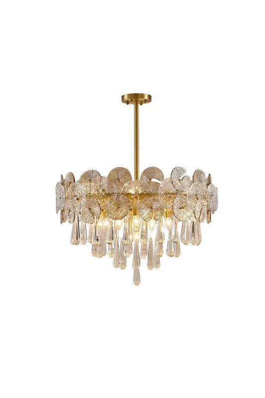 Postmodern Light Luxury Crystal Chandelier — Samu Lighting LED Landscape Lights 40.0W 