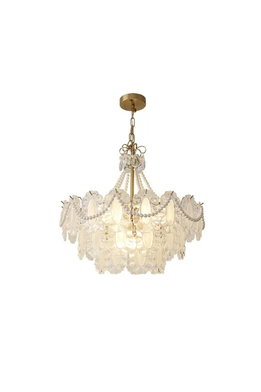 French Glass Pearl Chandelier — Samu Lighting LED Landscape Lights 40.0W 