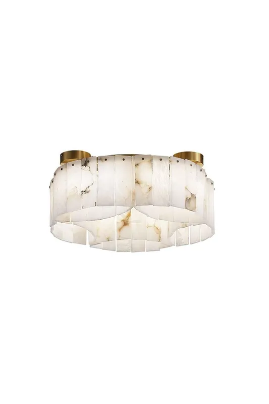 Alabaster Modern Brass Ceiling Lamp — Samu Lighting LED Landscape Lights 40.0W 