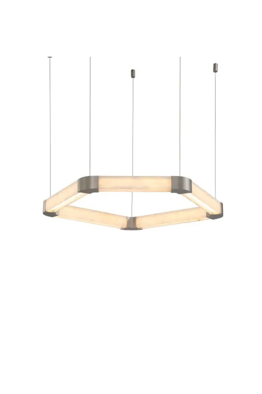 Ola Single Alabaster Ring Chandelier — Samu Lighting LED Landscape Lights 40.0W 3000K