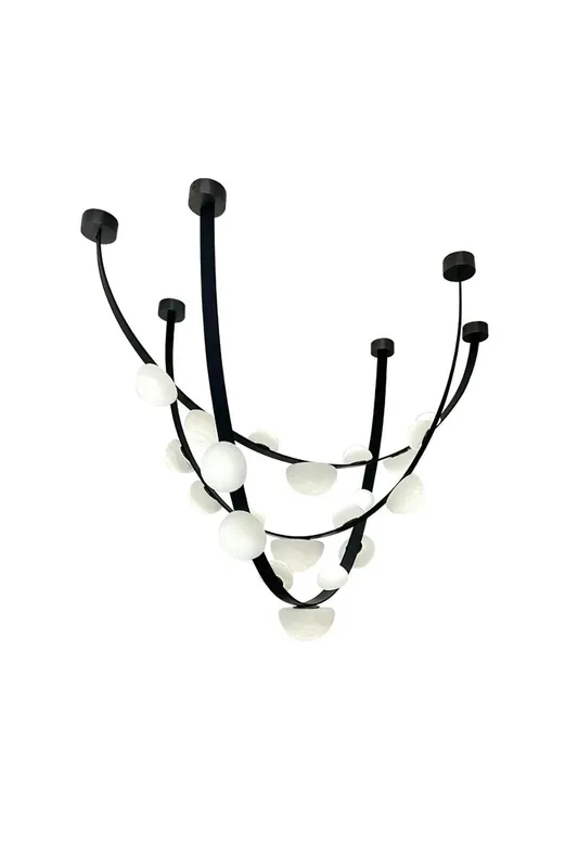 Dew Drops Alabaster Chandelier — Samu Lighting LED Landscape Lights 25.0W 2700K