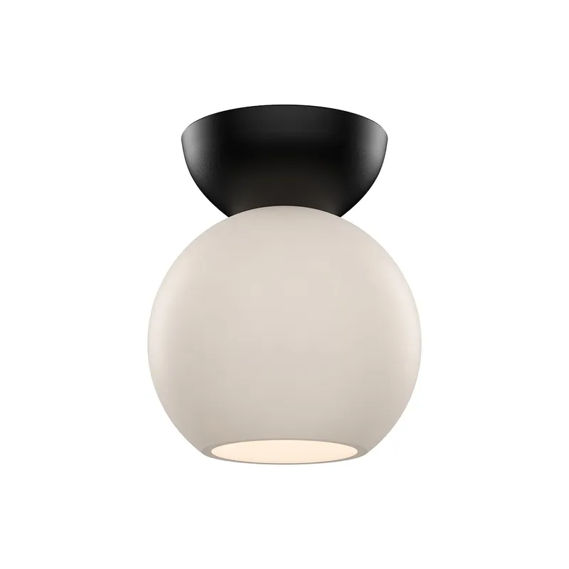 Arcadia 6-in Semi-Flush Mount — Kuzco Lighting LED Post Top Lights 60.0W 