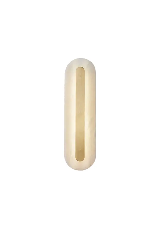 Alabaster Rounded Wall Lamp — Samu Lighting LED Wall Lights 8.0W 3000K