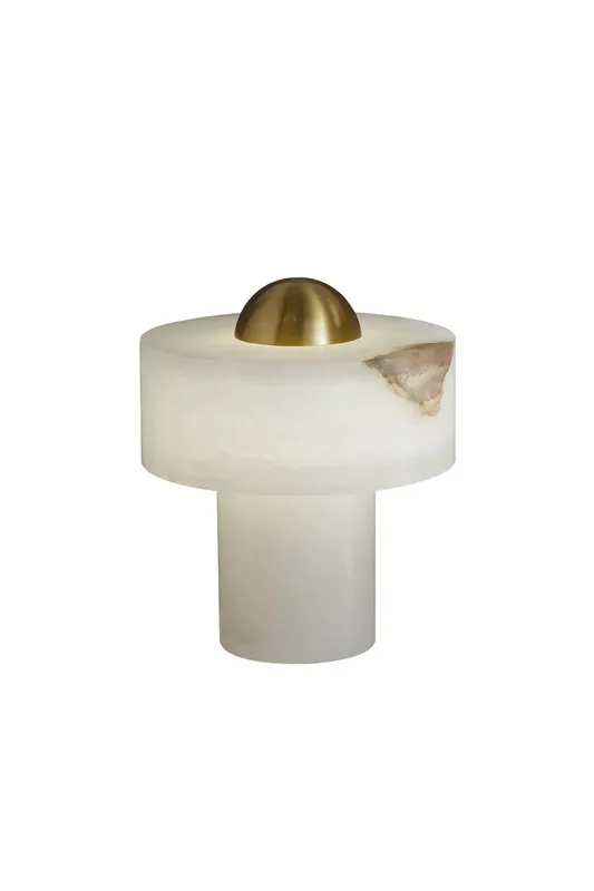Stone Alabaster Table Light — Samu Lighting LED Temporary & Work Lights 60.0W 