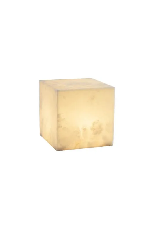 Alabaster Cubic Table Lamp — Samu Lighting LED Temporary & Work Lights 60.0W 