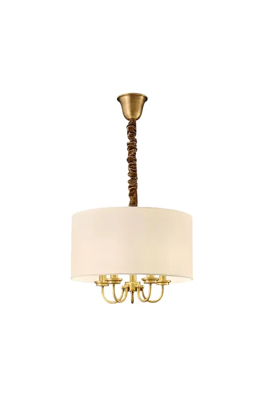 Fabric Cylindrical Pendant Lamp — Samu Lighting LED Landscape Lights 40.0W 