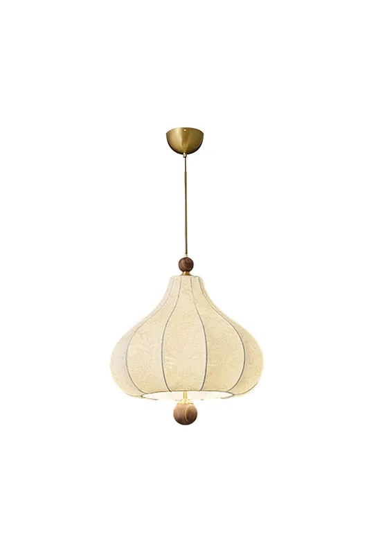 Chestnut Fabric Pendant Lamp — Samu Lighting LED Landscape Lights 40.0W 