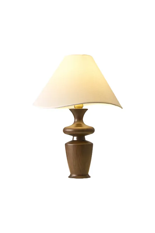 Vintage Walnut Table Lamp — Samu Lighting LED Landscape Lights 40.0W 