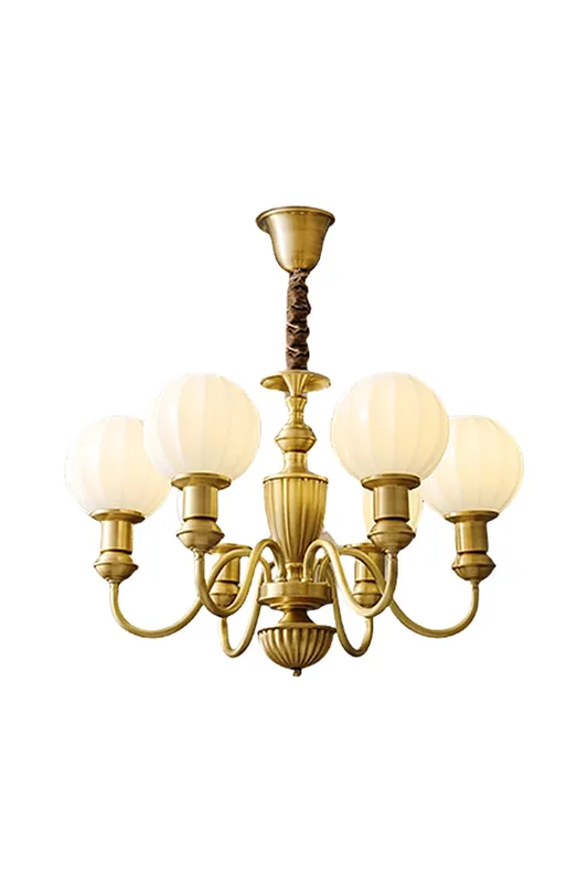 Vintage Brass Chandelier — Samu Lighting LED Landscape Lights 40.0W 