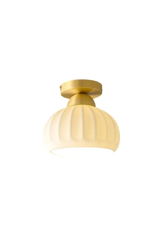 Ceramic Brass Ceiling Light — Samu Lighting LED Post Top Lights 40.0W 