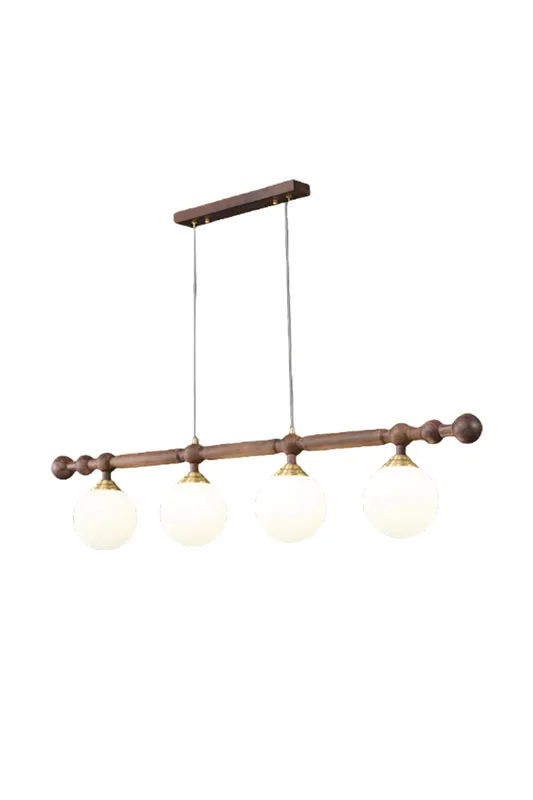 Vintage Walnut Dinging room Chandelier — Samu Lighting LED Landscape Lights 40.0W 
