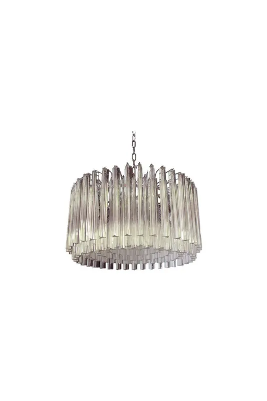 Art Transparent Prism Triedri Chandelier — Samu Lighting LED Landscape Lights 80.0W 