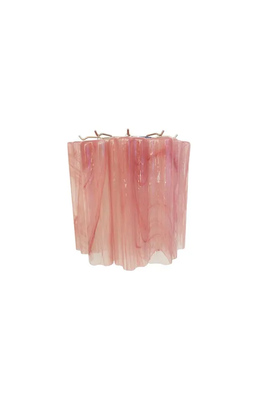 Pink Art Glass Tube Wall lamp — Samu Lighting LED Wall Lights 15.0W 